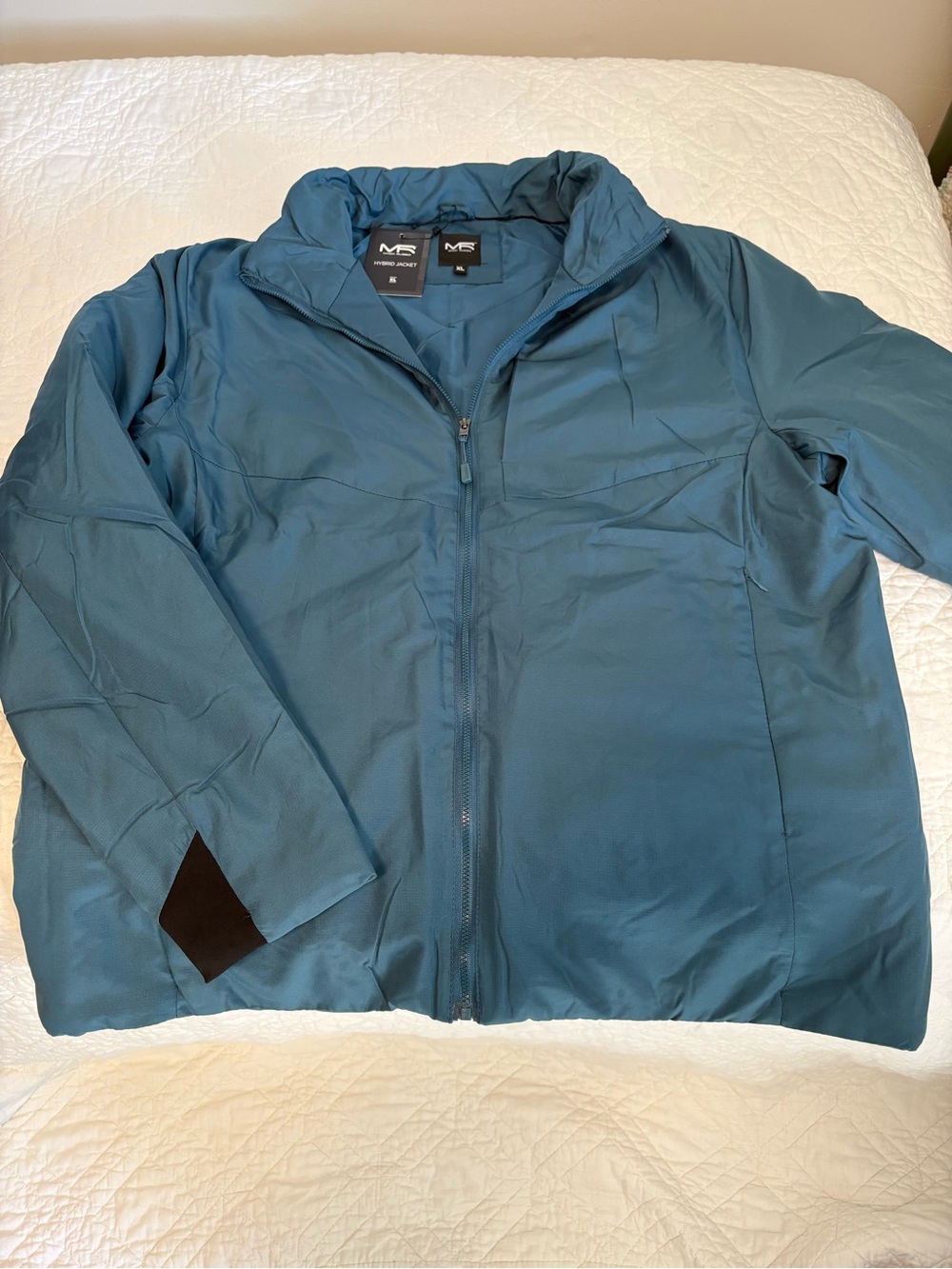 Men's Teal Full-Zip Jacket